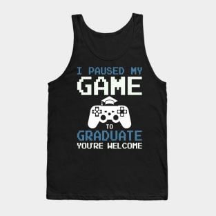 Game Lover Graduate Proud of Class of 2023 Senior Graduation Tank Top